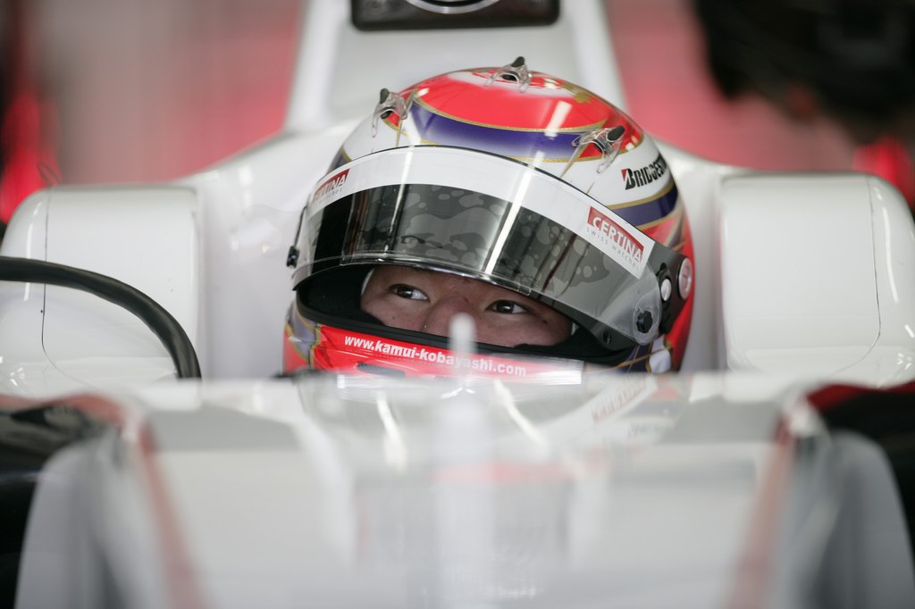 Test Valencia primi km, Kamui Kobayashi